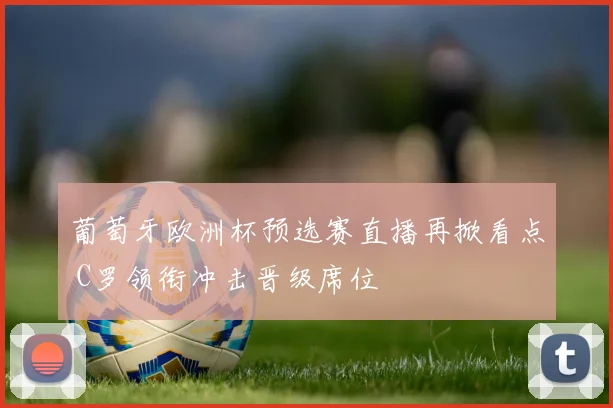 葡萄牙欧洲杯预选赛直播再掀看点 C罗领衔冲击晋级席位